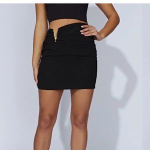 Meshki Black Mini Skirt (S - NWT)